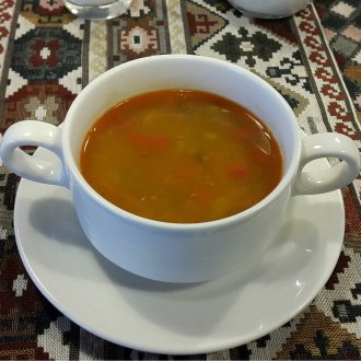 Restauracja Granat - Zupa z soczewicy